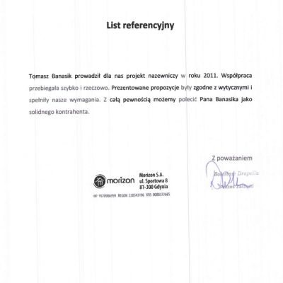 naming - referencje